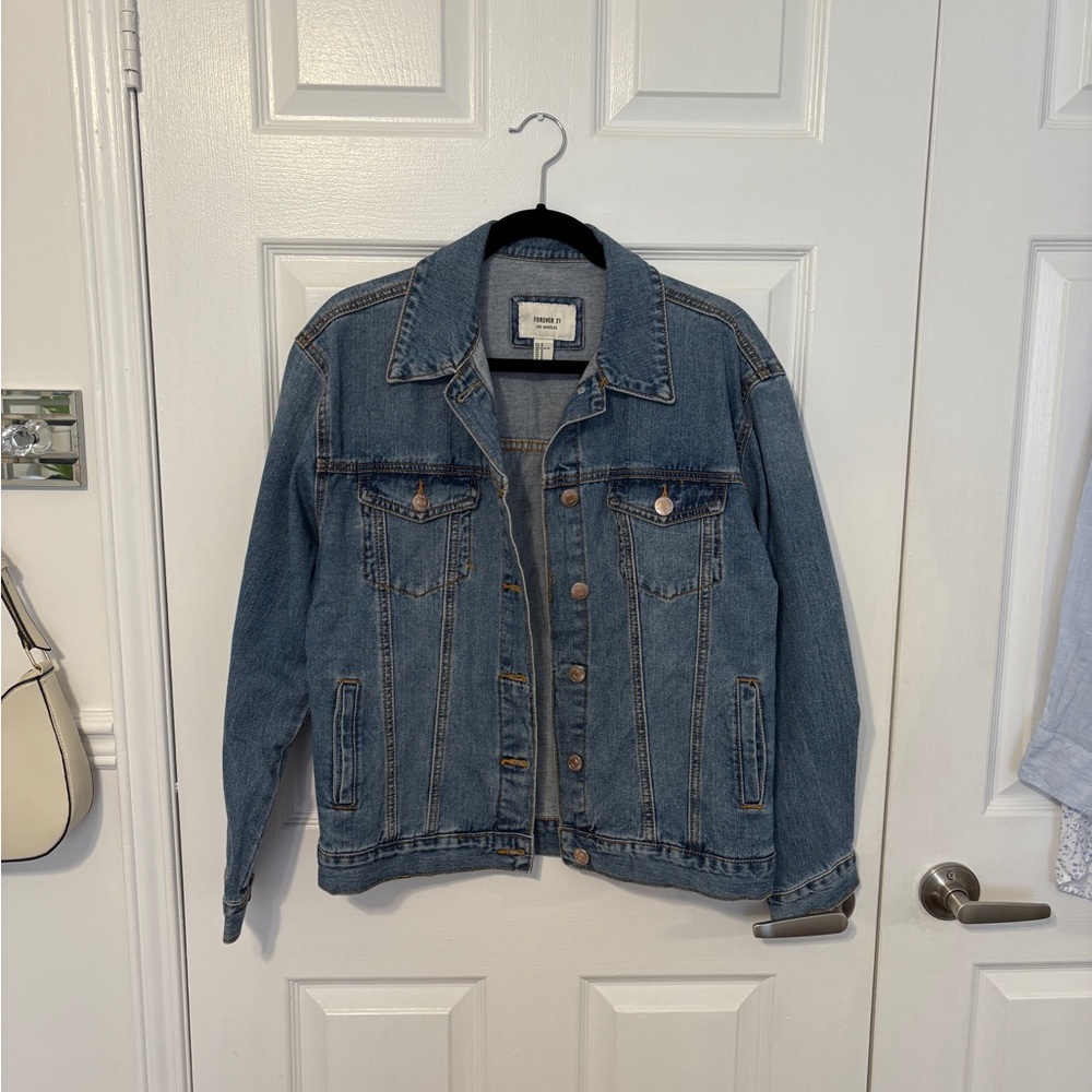 Medium Wash Denim Jacket